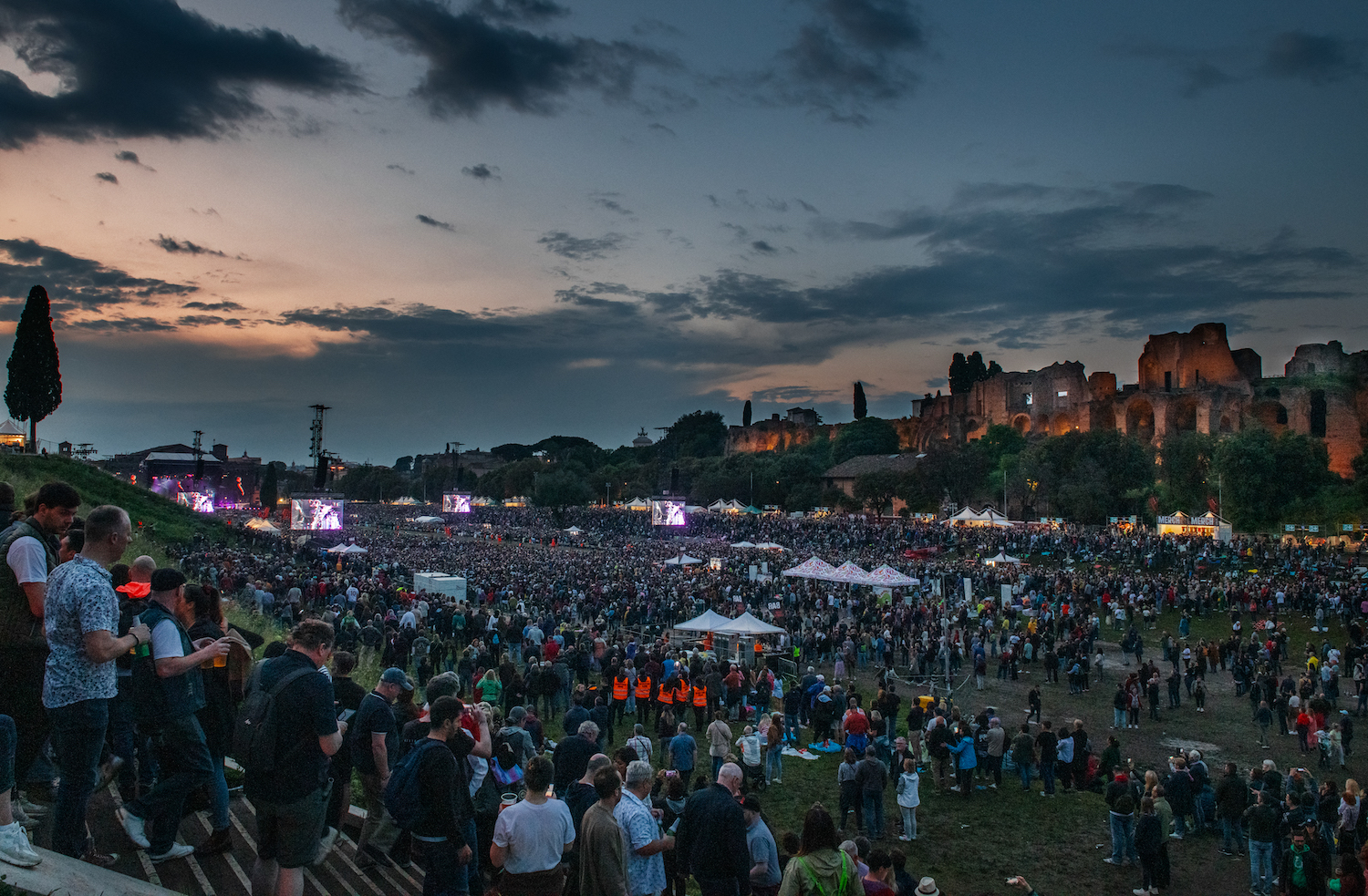 Bruce Springsteen & E Street Band at Circo Massimo, Rome, Italy on May 21, 2023.