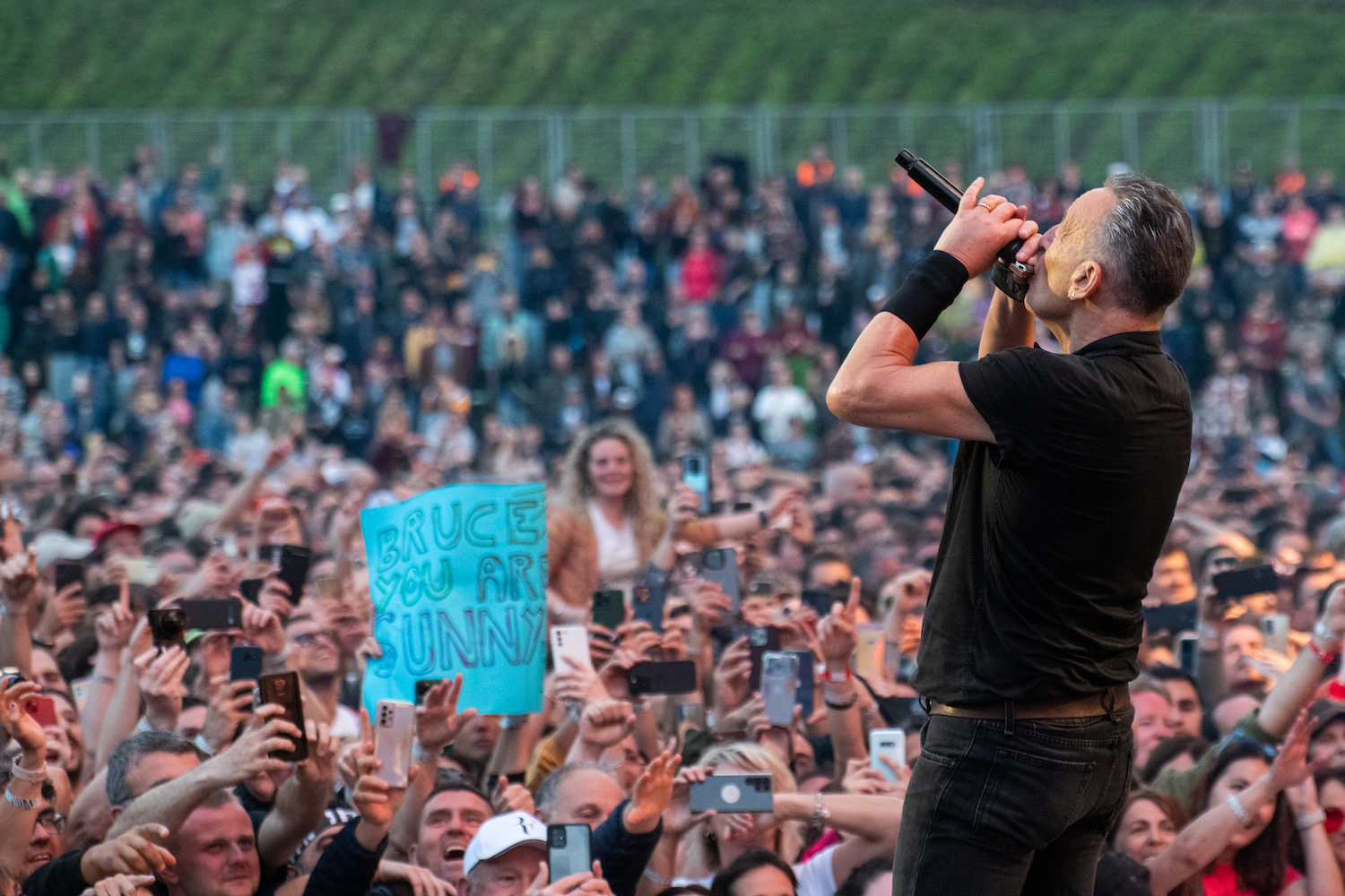 Bruce Springsteen & E Street Band at Circo Massimo, Rome, Italy on May 21, 2023.