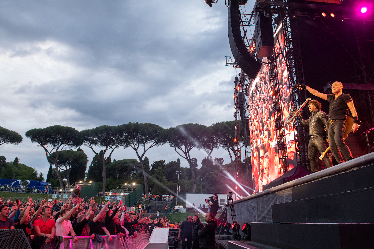 Bruce Springsteen & E Street Band at Circo Massimo, Rome, Italy on May 21, 2023.