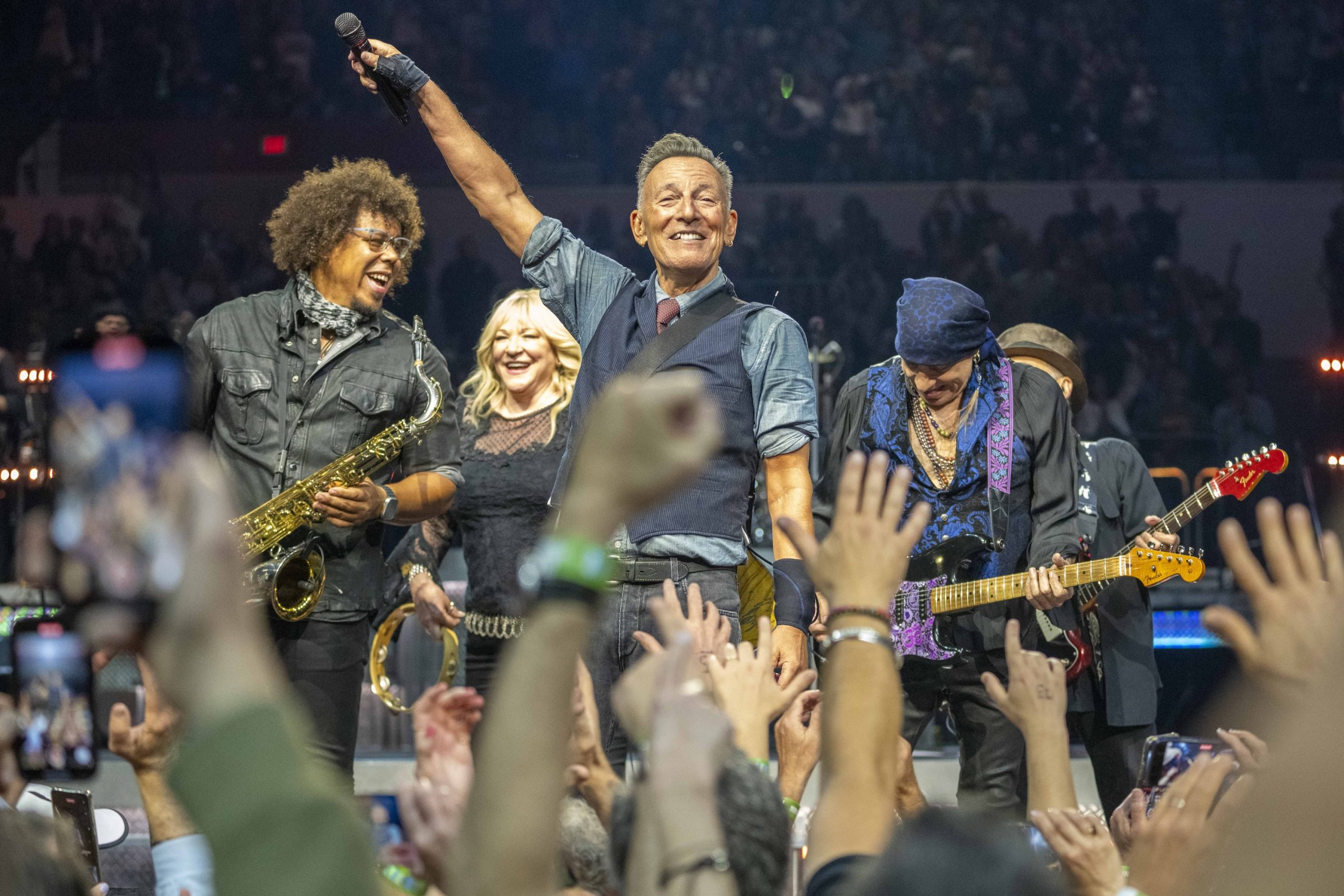 Bruce Springsteen & E Street Band at Pechanga Arena, San Diego, California on March 25, 2024.
