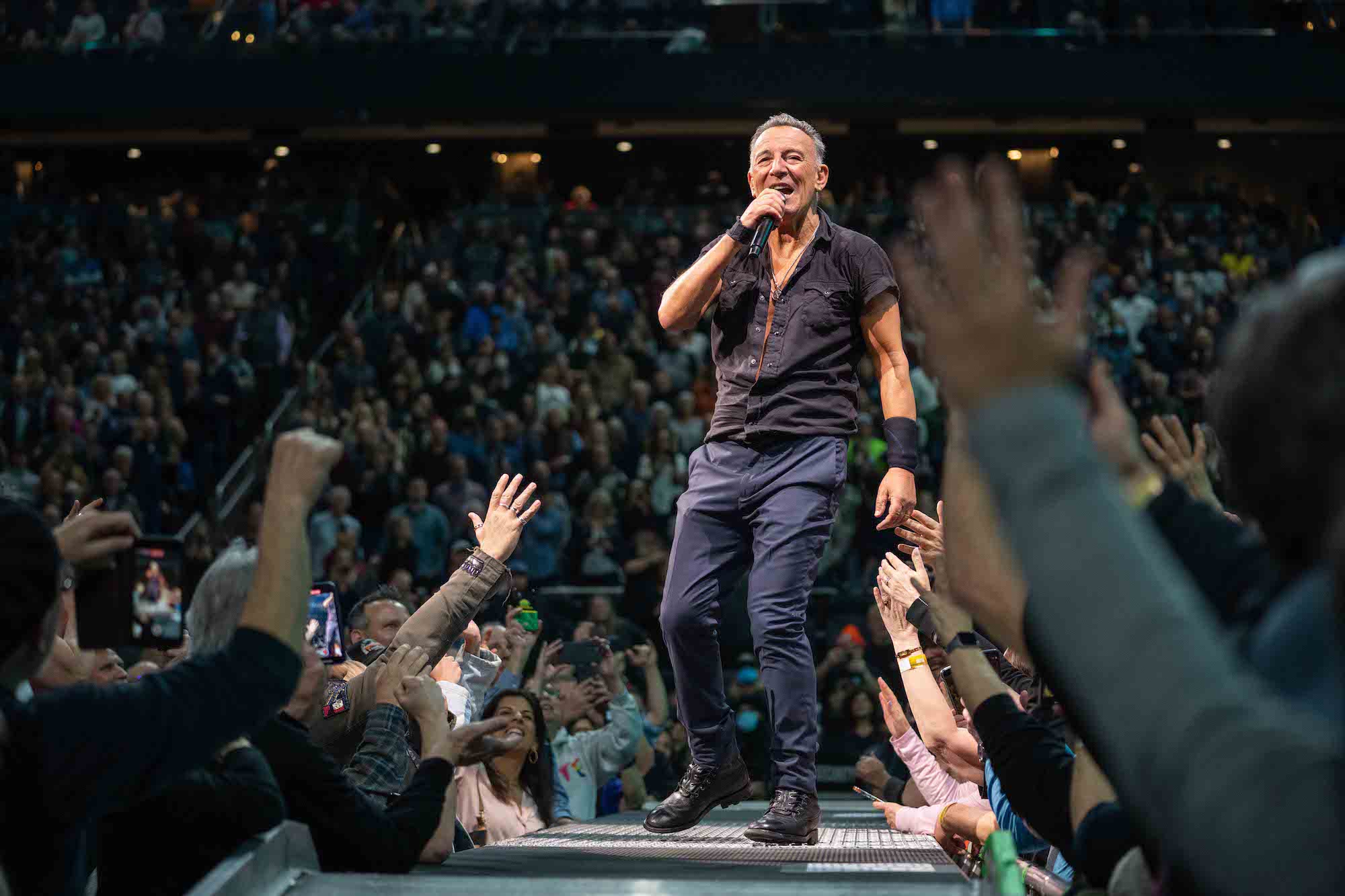 Bruce Springsteen & E Street Band at Climate Pledge Arena, Seattle, Washington on February 27, 2023.