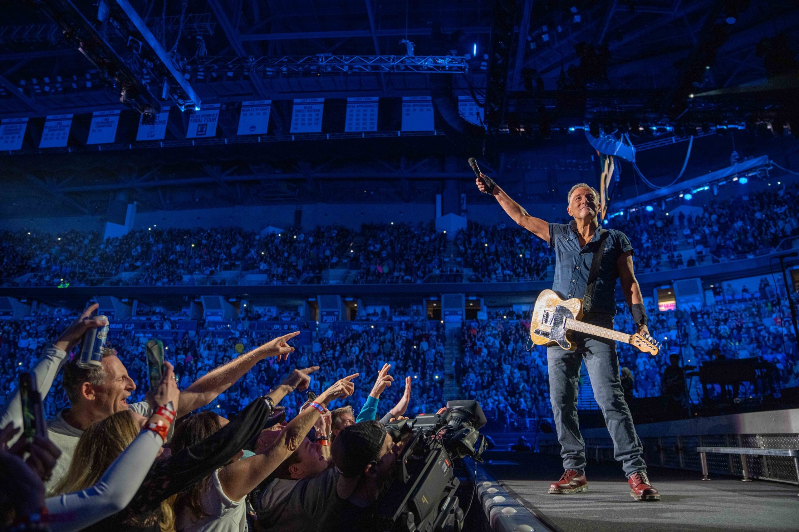 Bruce Springsteen & E Street Band at Bryce Jordan Center, State College, Pennsylvania on March 18, 2023.