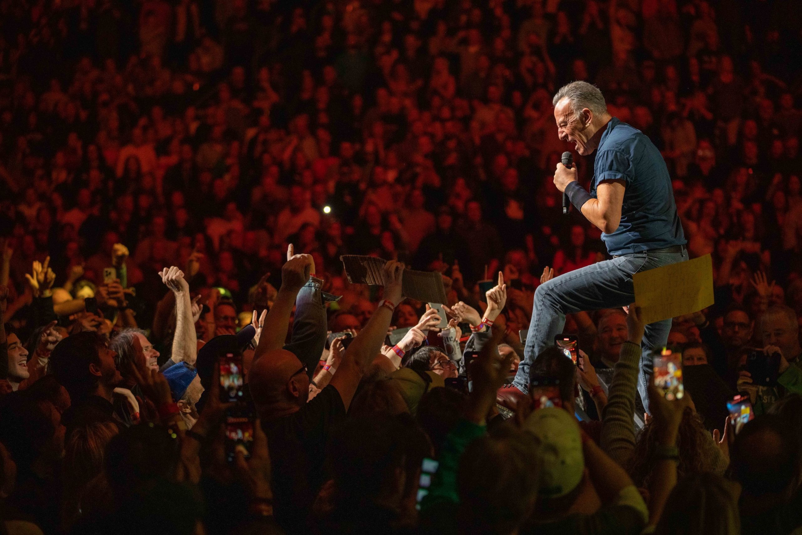 Bruce Springsteen & E Street Band at Bryce Jordan Center, State College, Pennsylvania on March 18, 2023.