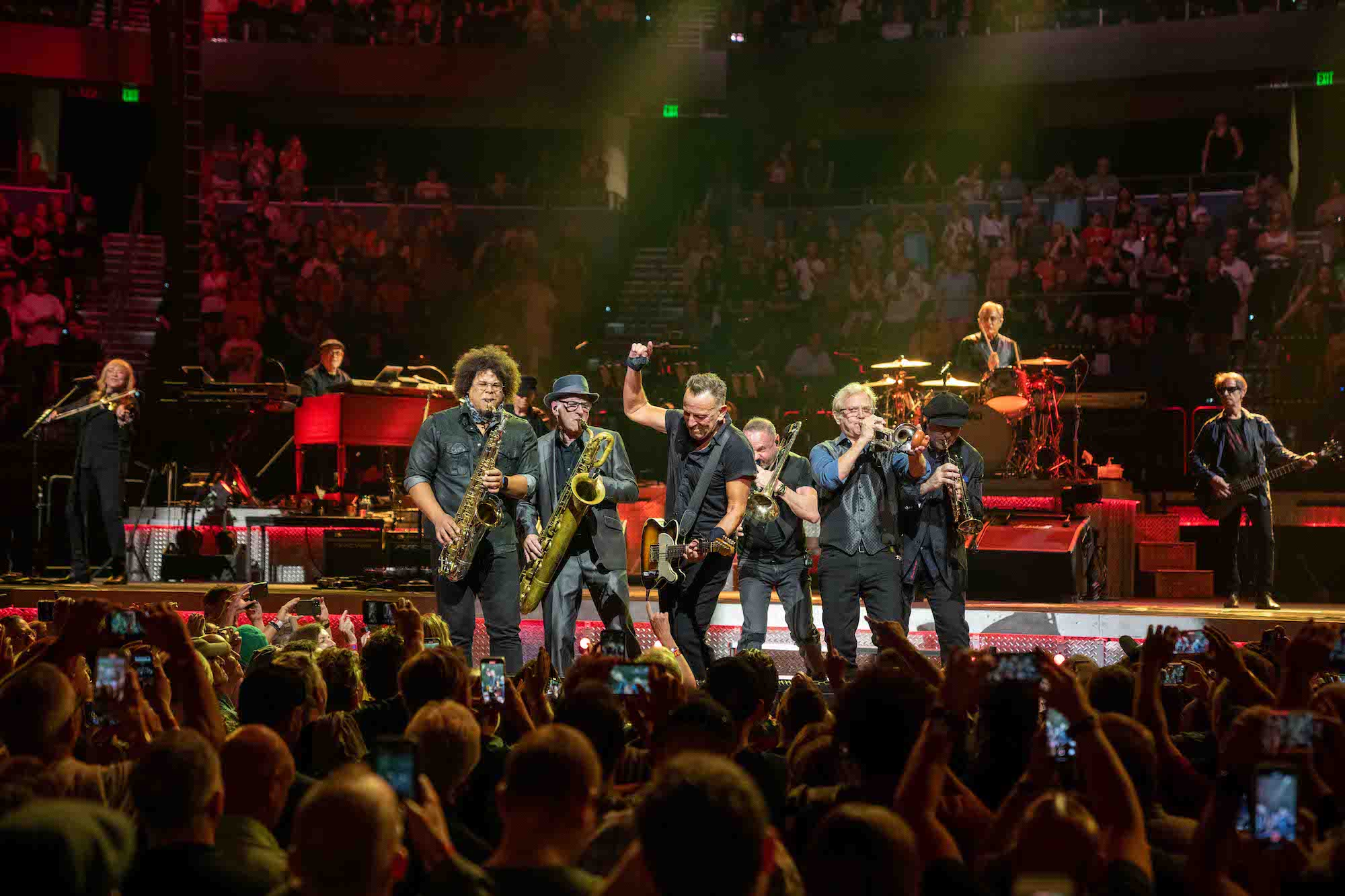 Bruce Springsteen & E Street Band at Amalie Arena, Tampa, Florida on February 1, 2023.