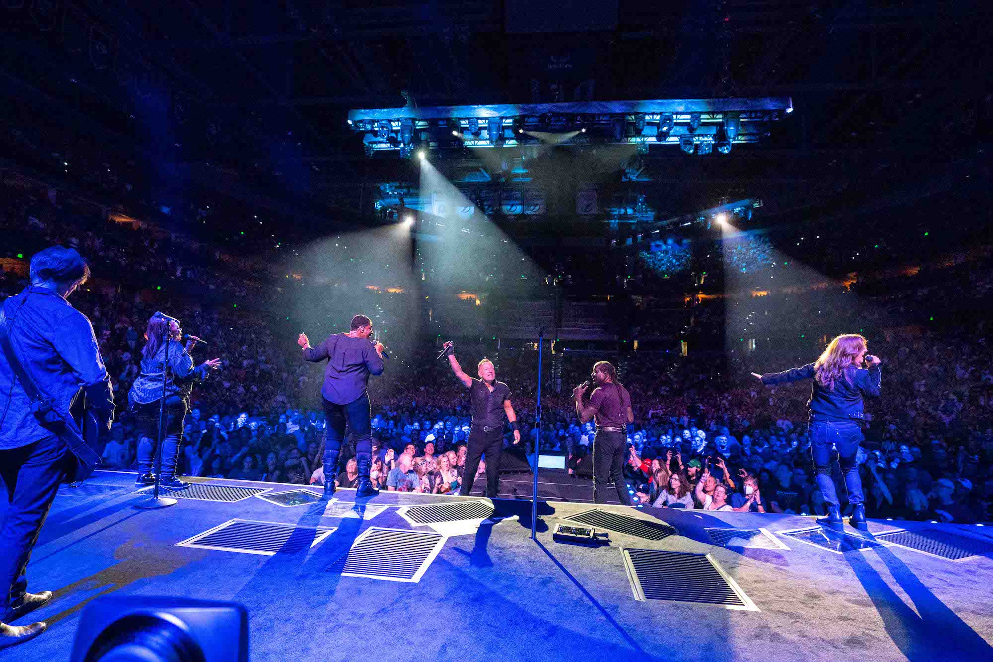 Bruce Springsteen & E Street Band at Amalie Arena, Tampa, Florida on February 1, 2023.