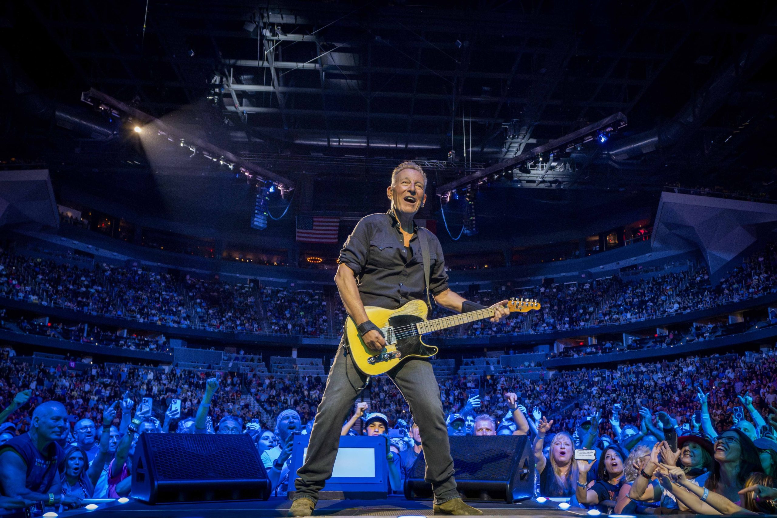 Bruce Springsteen & E Street Band at T-Mobile Arena, Las Vegas, Nevada on March 22, 2024.