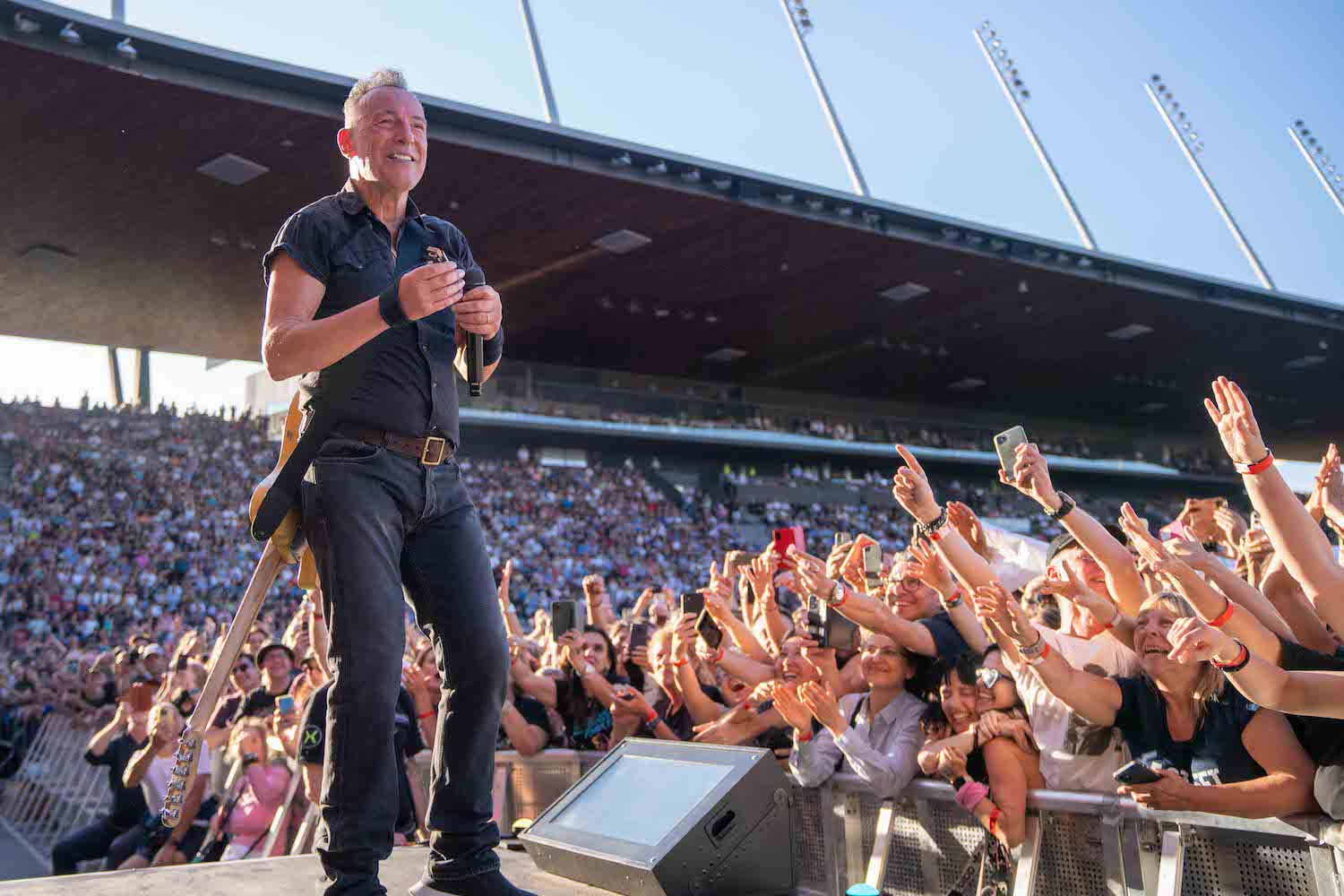 Bruce Springsteen & E Street Band at Stadion Letzigrund, Zurich, Switzerland on June 13, 2023.