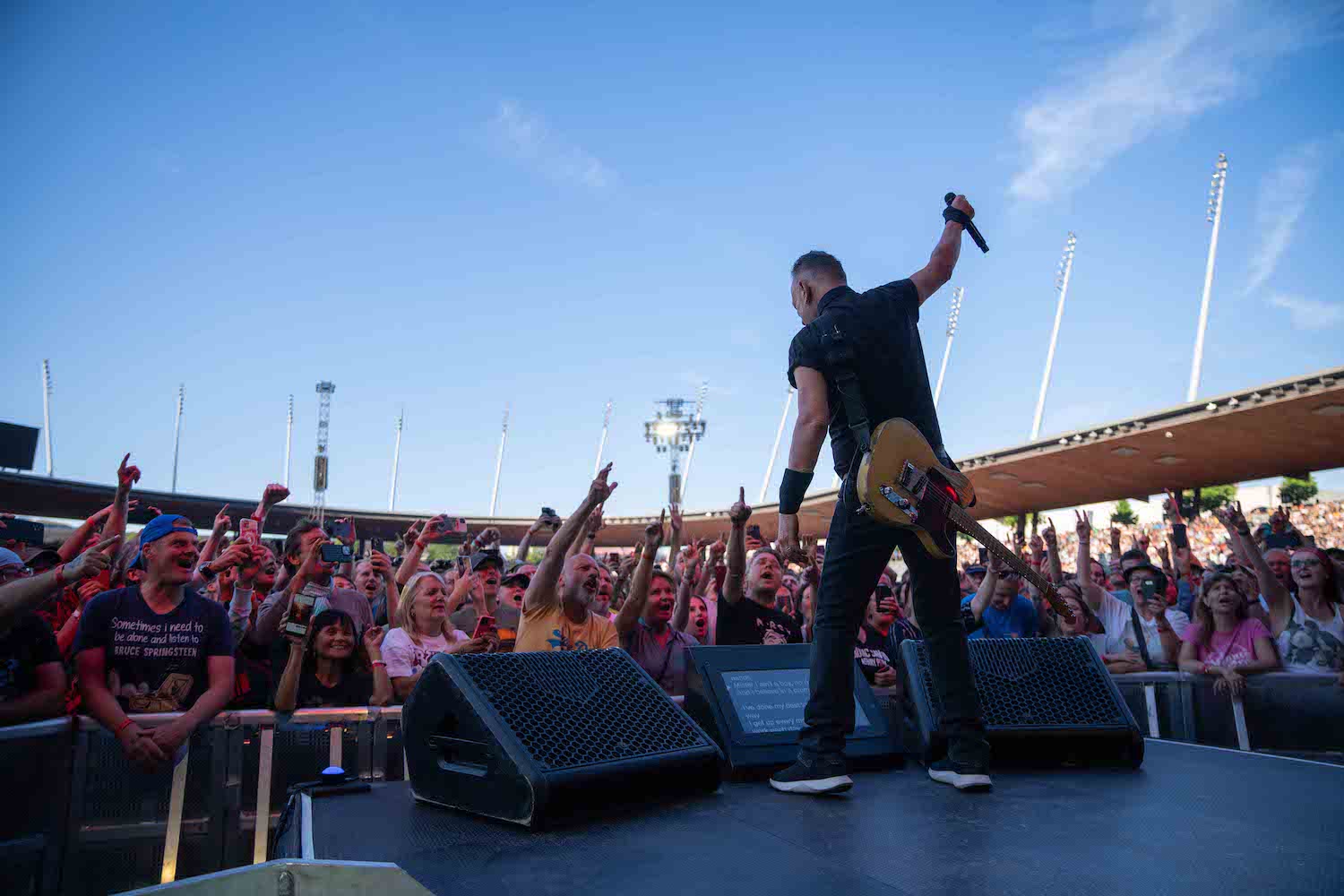 Bruce Springsteen & E Street Band at Stadion Letzigrund, Zurich, Switzerland on June 13, 2023.