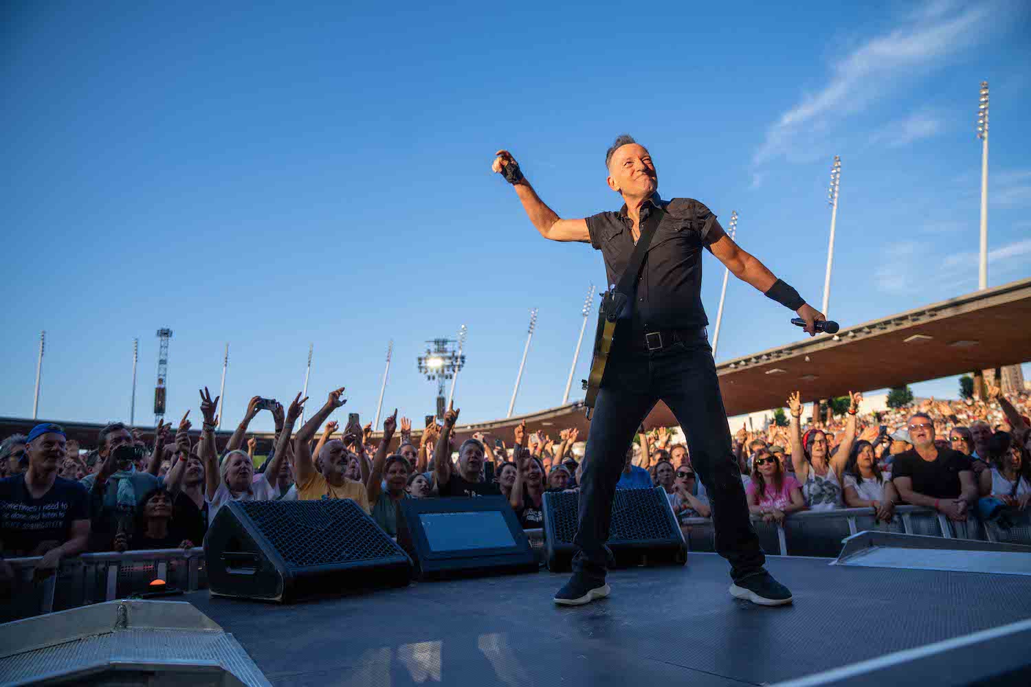 Bruce Springsteen & E Street Band at Stadion Letzigrund, Zurich, Switzerland on June 13, 2023.