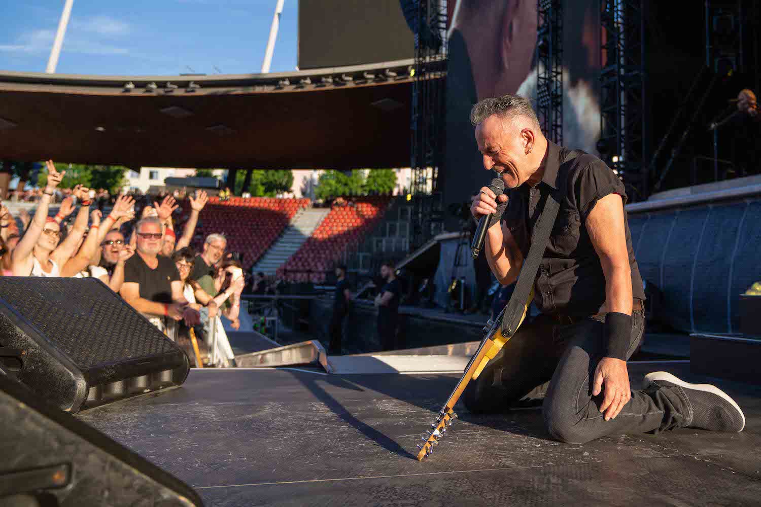 Bruce Springsteen & E Street Band at Stadion Letzigrund, Zurich, Switzerland on June 13, 2023.