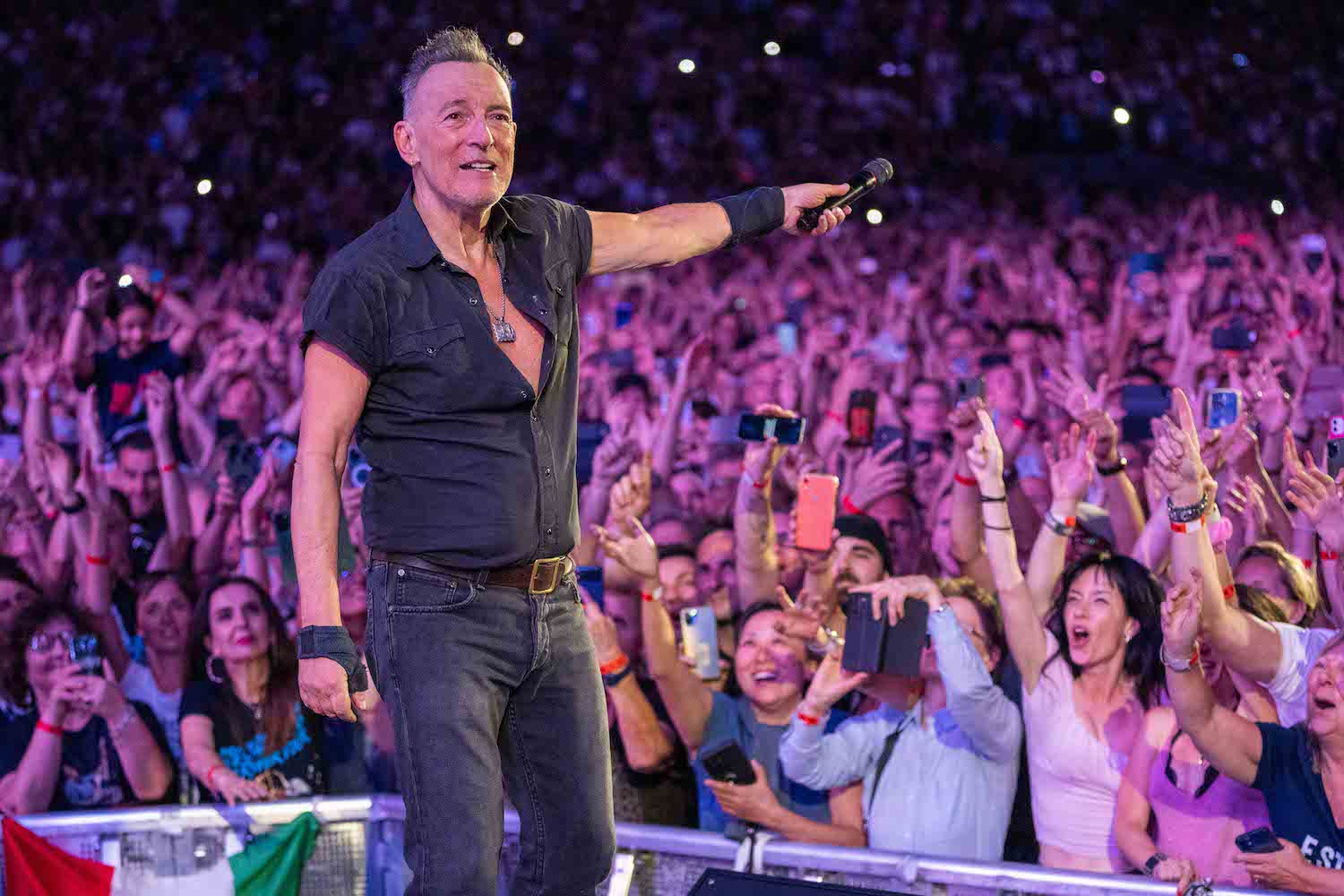 Bruce Springsteen & E Street Band at Stadion Letzigrund, Zurich, Switzerland on June 13, 2023.