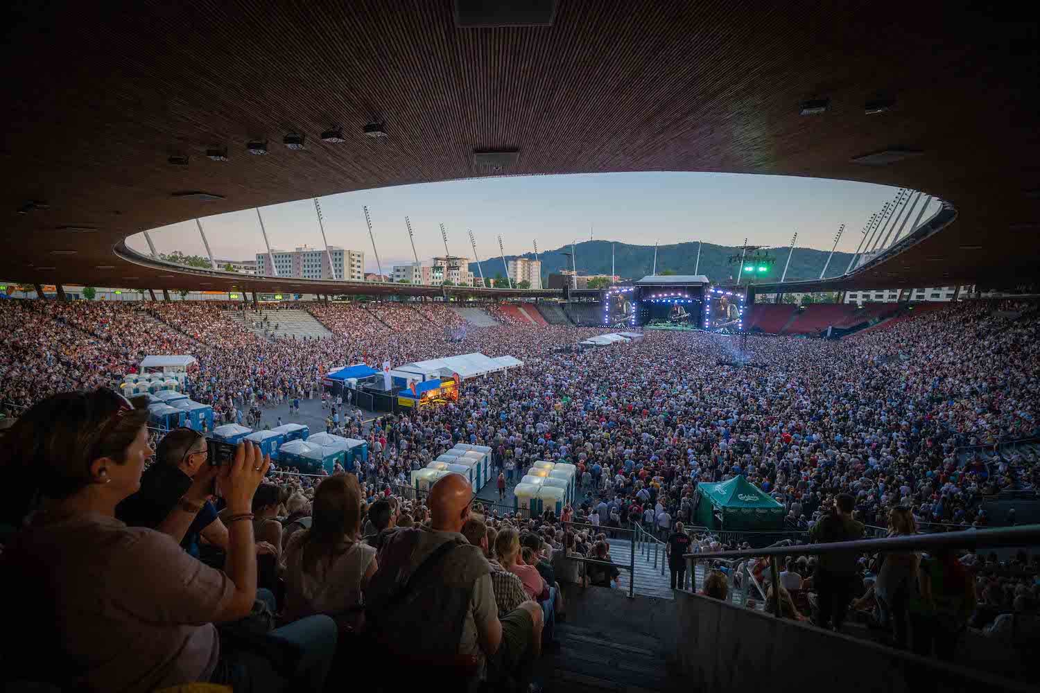 Bruce Springsteen & E Street Band at Stadion Letzigrund, Zurich, Switzerland on June 13, 2023.