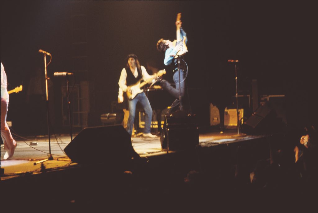 Bruce Springsteen and E Street Band 1978 photo by Frank Stefanko