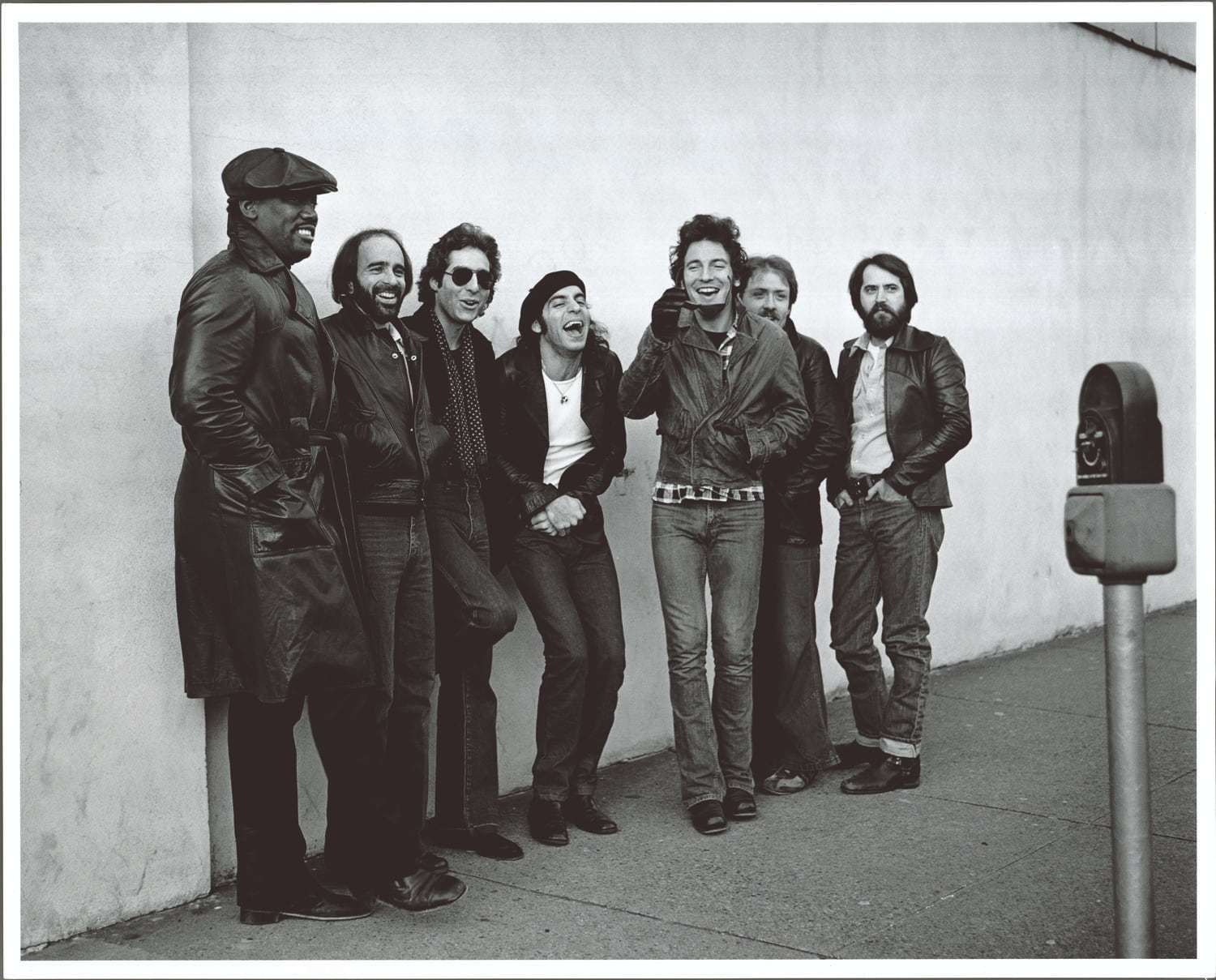 Bruce Springsteen and E Street Band 1978 photo by Frank Stefanko