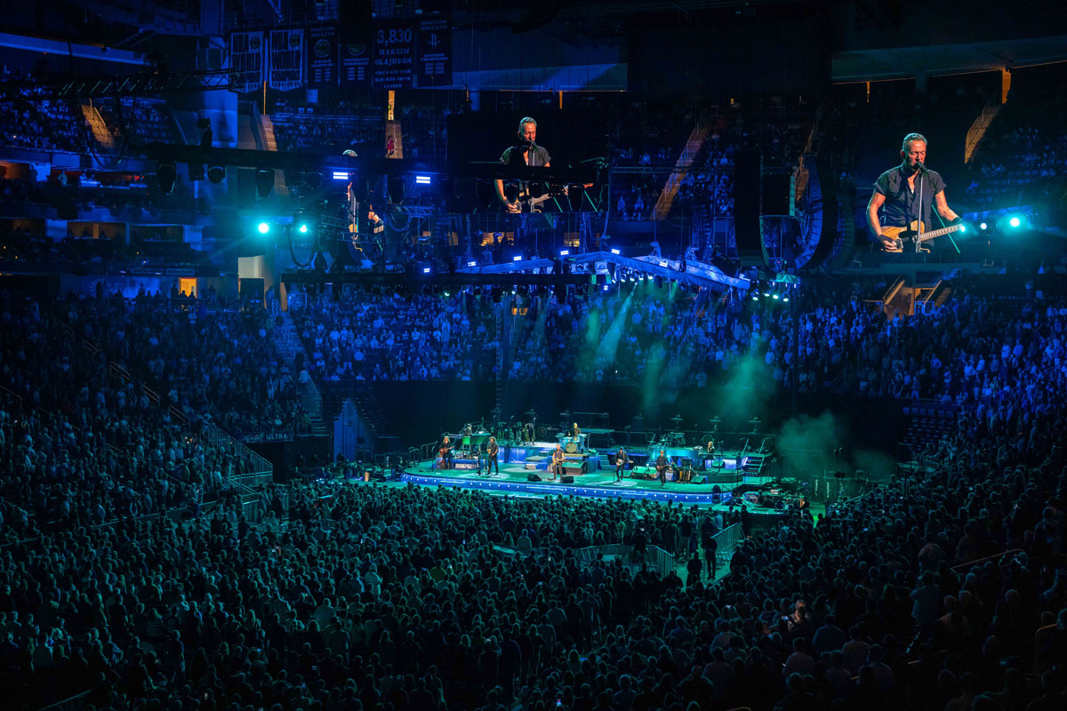 Bruce Springsteen & E Street Band at Toyota Center, Houston, TX on February 14, 2023.