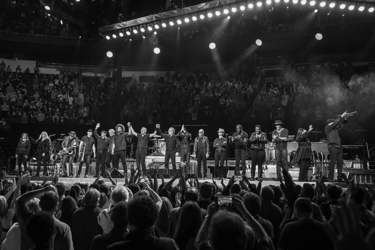 Bruce Springsteen & E Street Band at Toyota Center, Houston, TX on February 14, 2023.