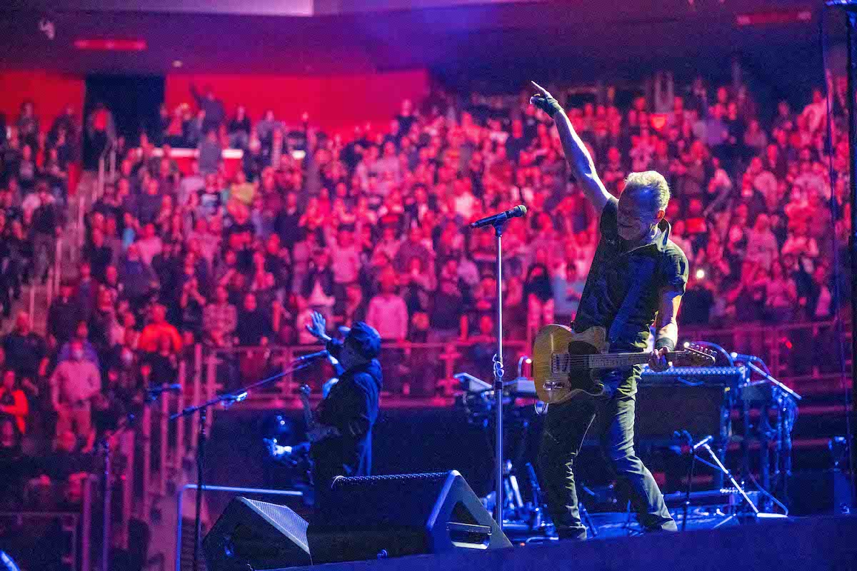 Bruce Springsteen & E Street Band at Little Caesars Arena, Detroit, MI on March 29, 2023.