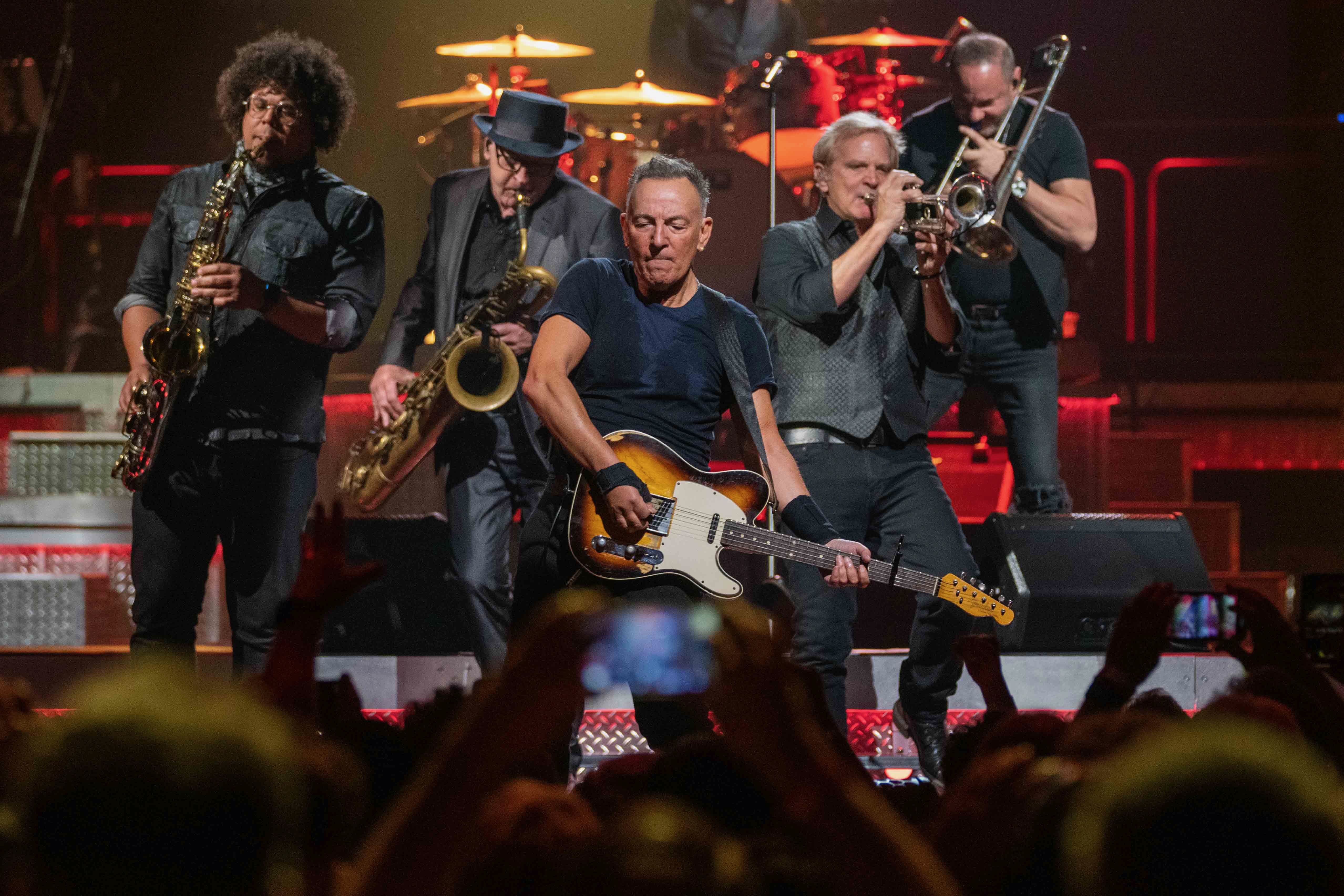 Bruce Springsteen & E Street Band at Hard Rock Live, Hollywood, FL on February 7, 2023.