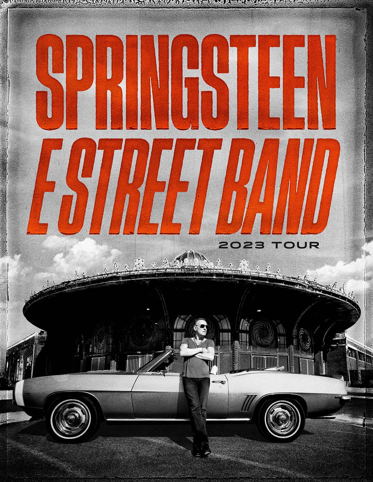 Springsteen and E Street Band 2023 Tour poster