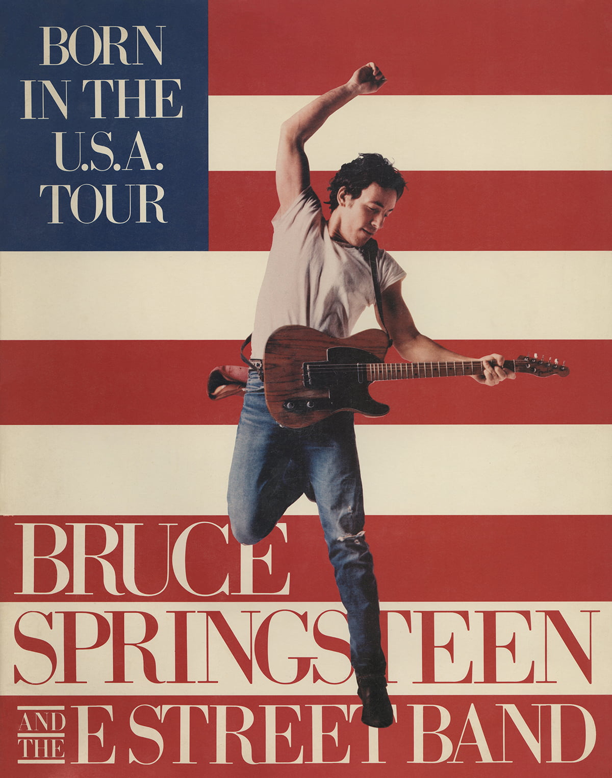 Bruce Springsteen Born In The U.S.A. tour book