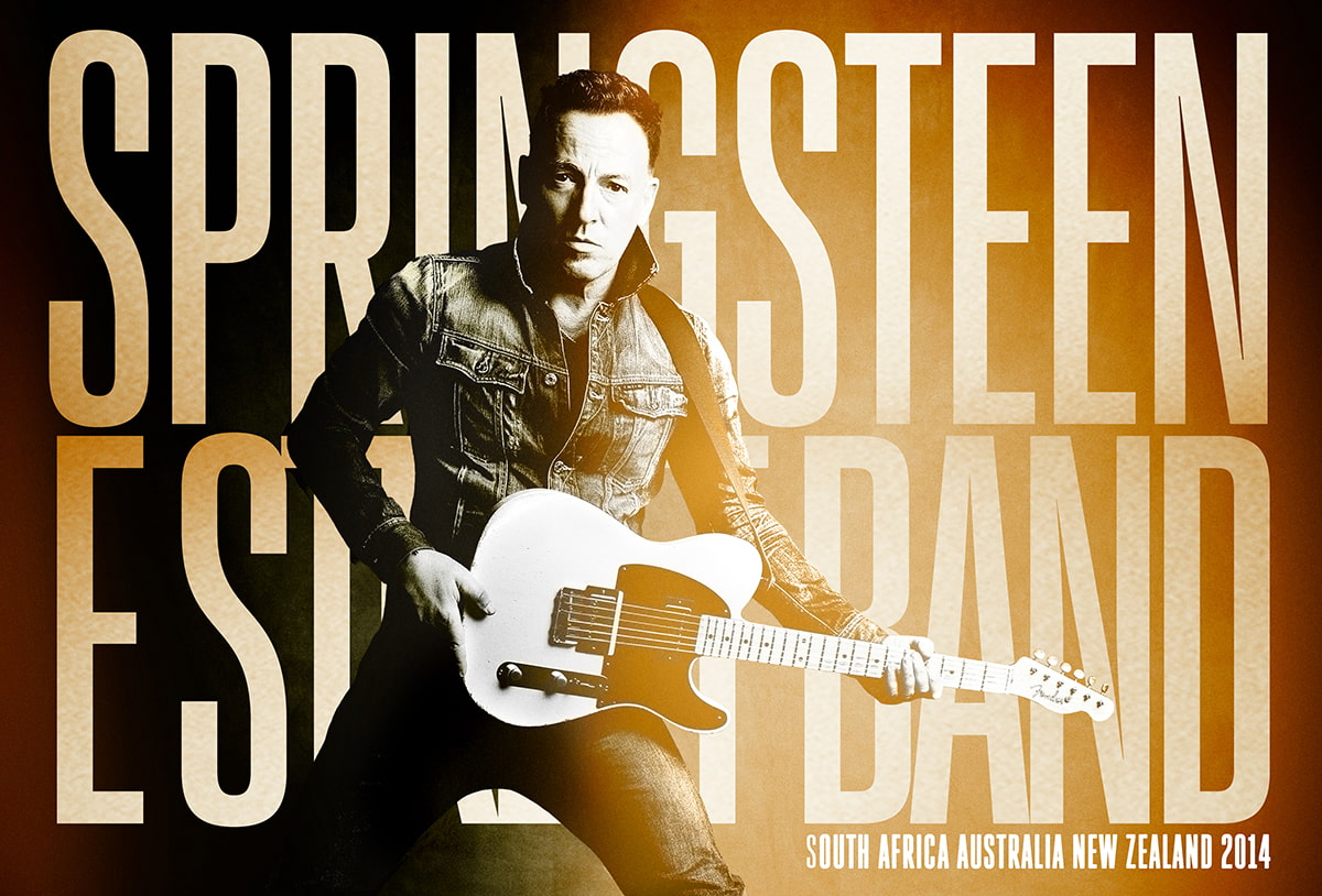 Bruce Springsteen High Hopes Tour book