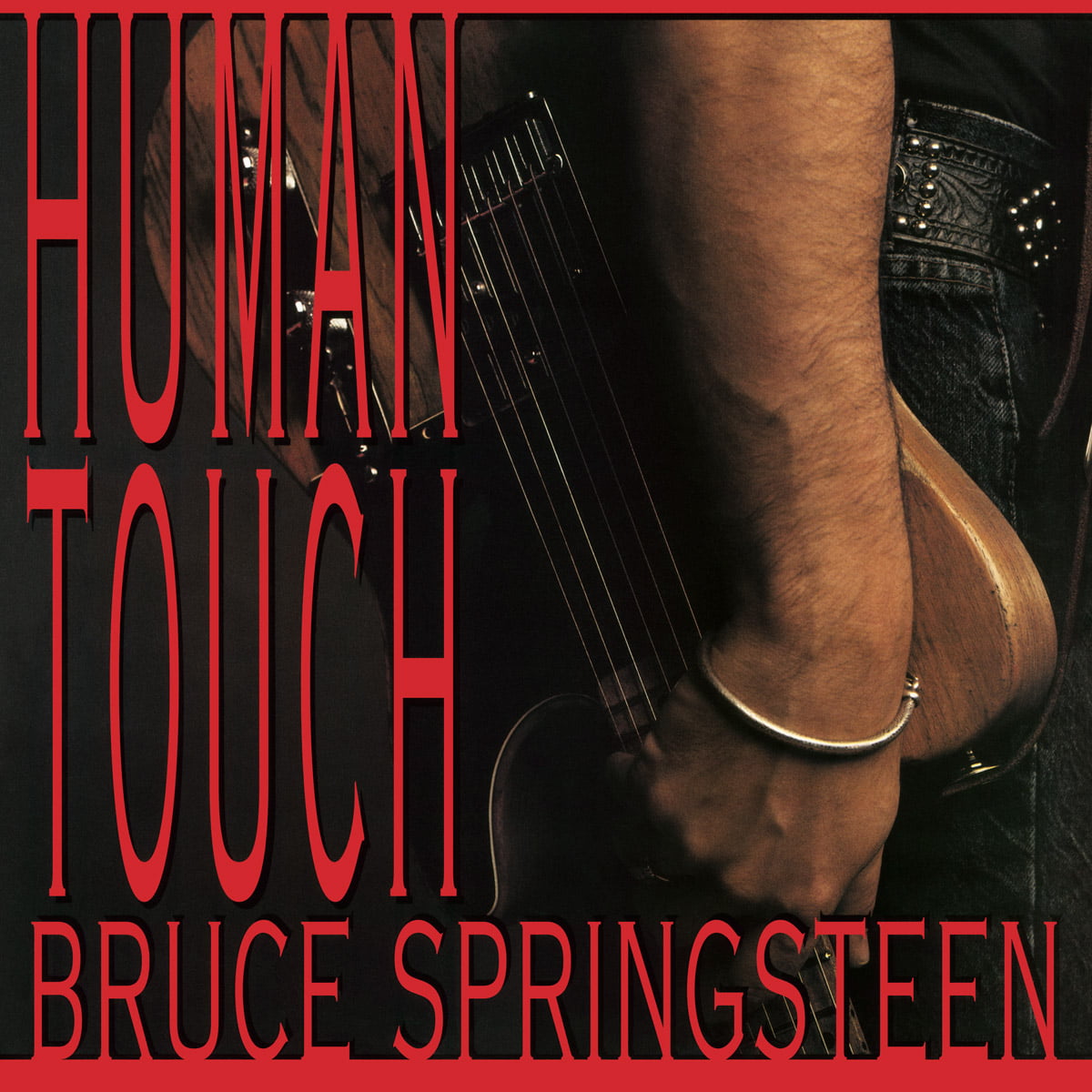 Bruce Springsteen Human Touch front cover