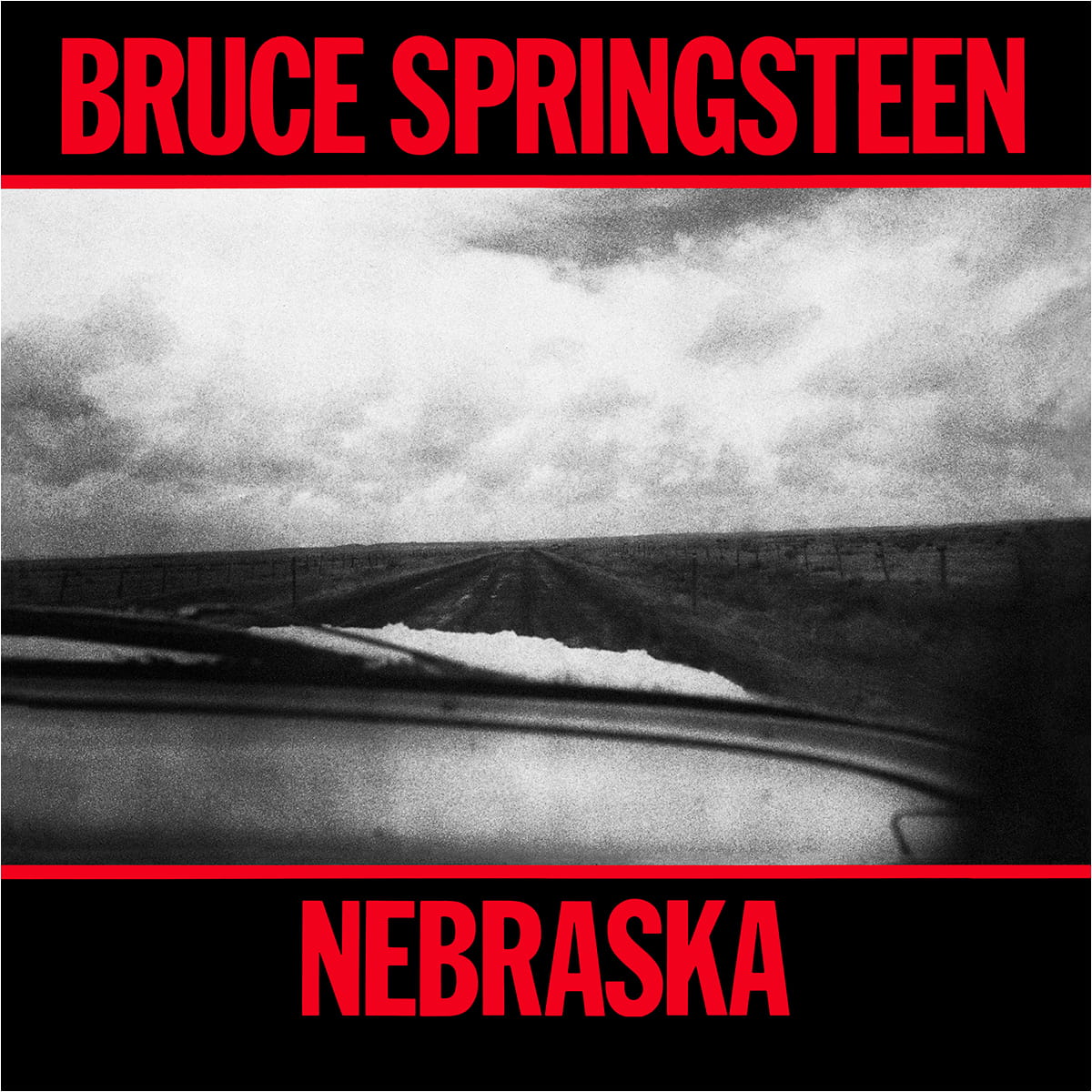 Bruce Springsteen Nebraska front cover