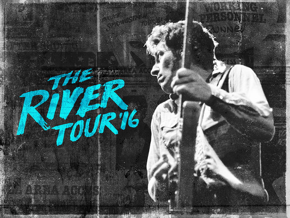 Bruce Springsteen The River Tour 2016 tour book
