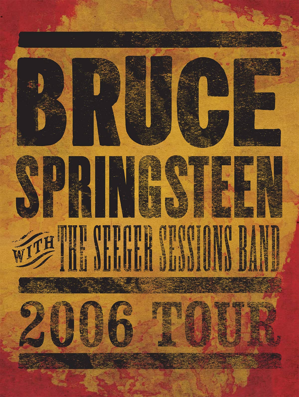 Bruce Springsteen with the Seeger Sessions Band Tour book