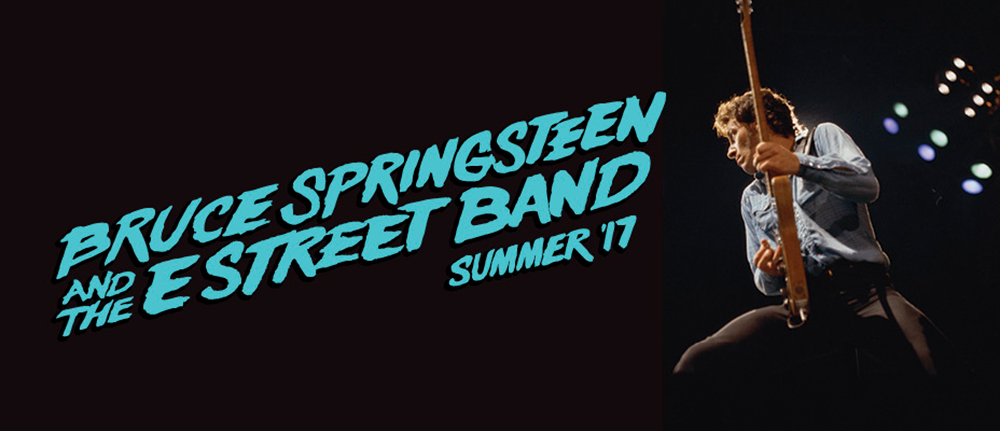 Bruce Springsteen & the E Street Band Summer '17 Tour banner