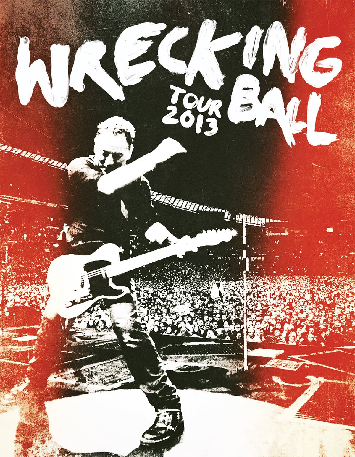 Bruce Springsteen Wrecking Ball World Tour book