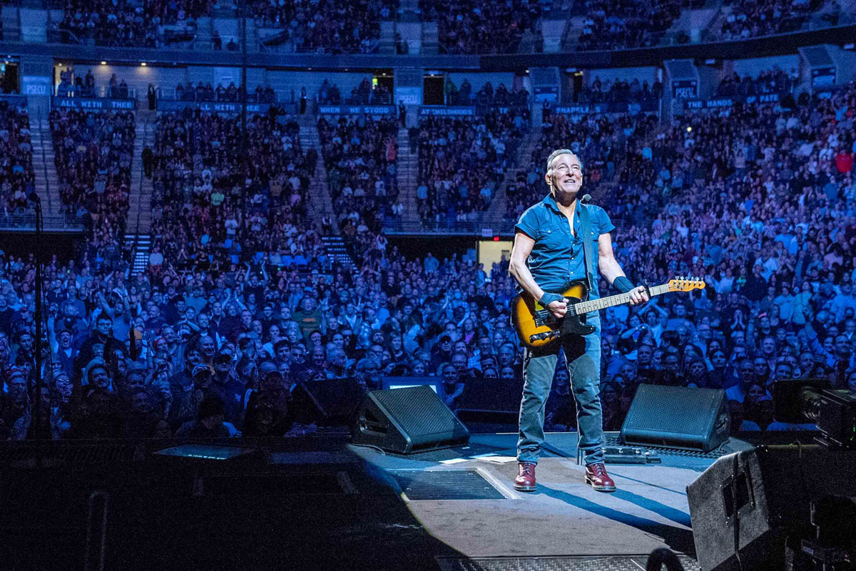 Bruce Springsteen & E Street Band at Bryce Jordan Center, State College, PA on March 18, 2023.