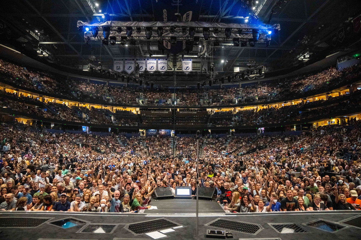 Bruce Springsteen & E Street Band at Amalie Arena, Tampa, FL on February 1, 2023.