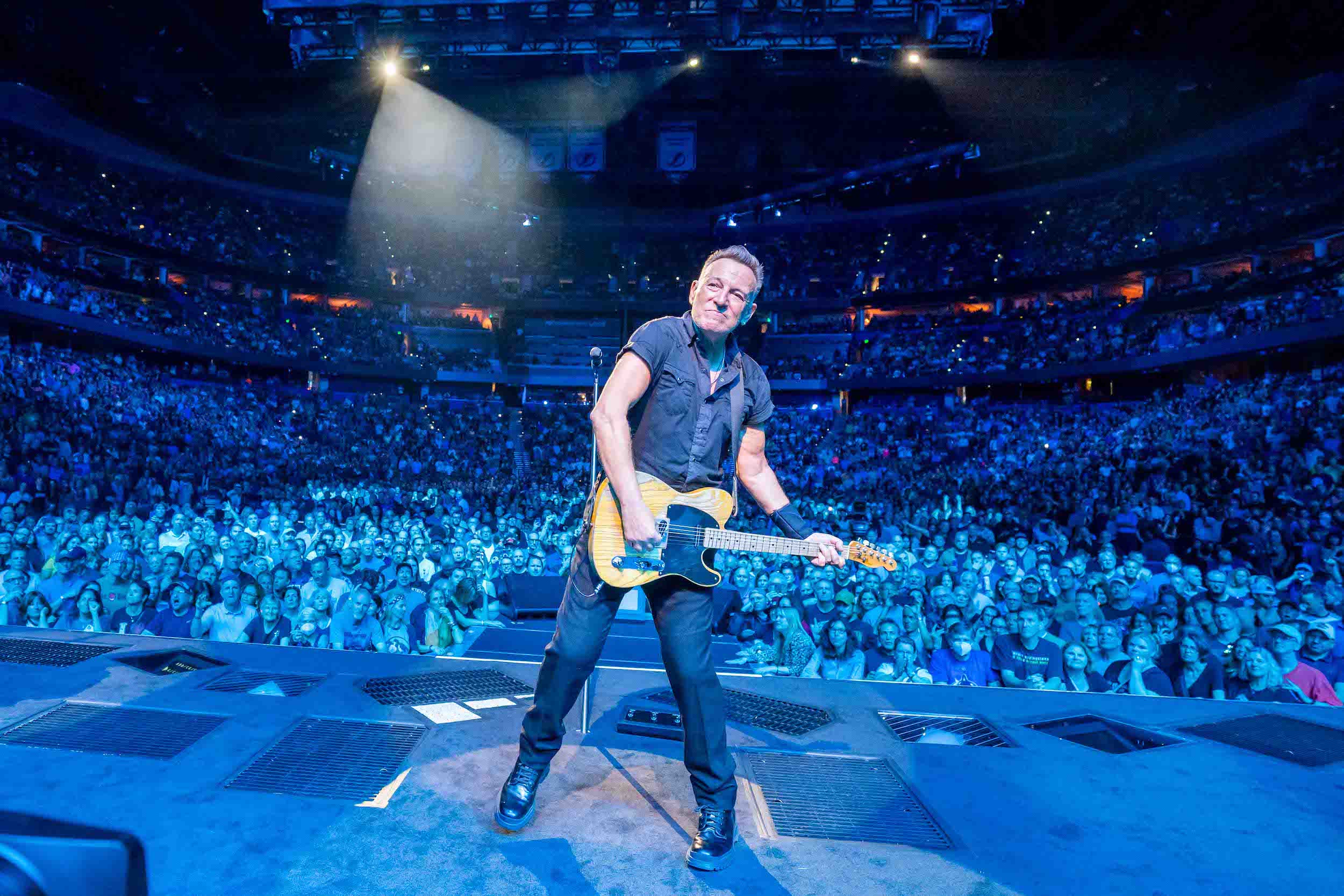 Bruce Springsteen & E Street Band at Amalie Arena, Tampa, FL on February 1, 2023.